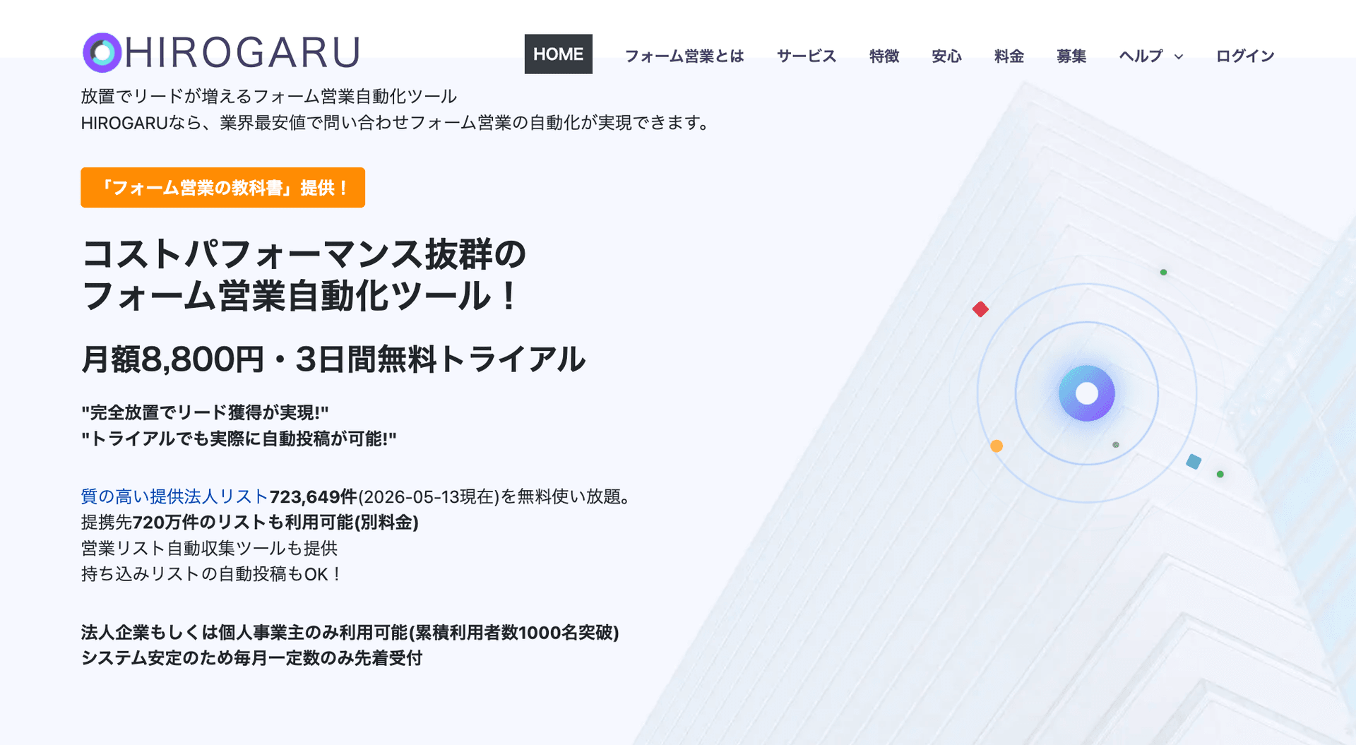 HIROGARU 公式サイト